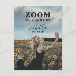 Anpassningsbar Funny Photo Studenten Meddelande Vykort