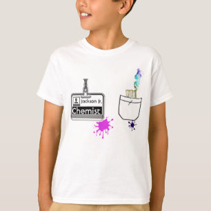 Anpassningsbar Funny Profession Chemist Namn brick T Shirt