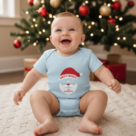 Anpassningsbar Funny Santa's Favorite Family Namn T Shirt