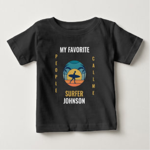 Anpassningsbar Funny surfa för Vintage med coola-s T Shirt