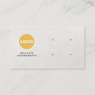 Anpassningsbar Fyra 4 Hål Grått Logotyp  Stud Ökan Visitkort