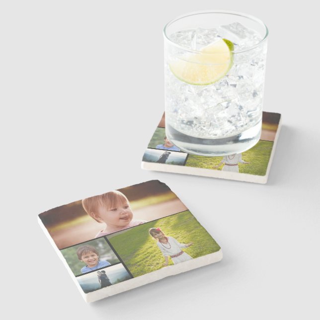Anpassningsbar fyra fotoston Underlägg (Sidan)