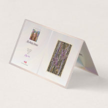 Anpassningsbar Gallery Business QR-kodkortsbroschy