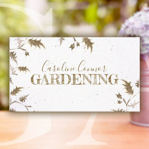 Anpassningsbar Garden Design and Installation Serv Visitkort