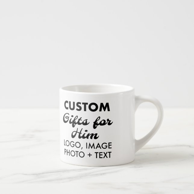 Anpassningsbar Gåvor till honom Espresso Kopp 6 oz Espressomugg (Höger)