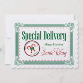 Anpassningsbar Gbit-Märkre för Speciell julklapp Julkort