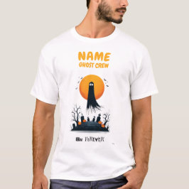 Anpassningsbar Ghost Crew Halloween Shirt T Shirt