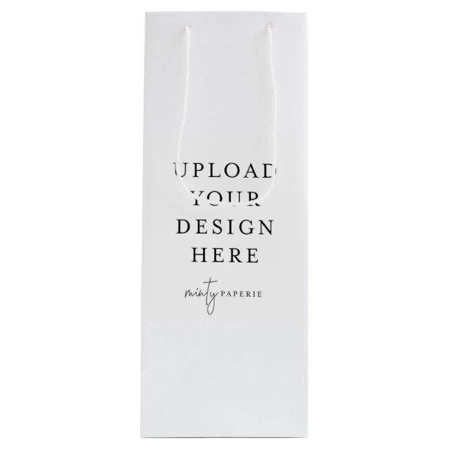 Anpassningsbar Gift Bag, 4,75 x 13 tum (Framsidan)