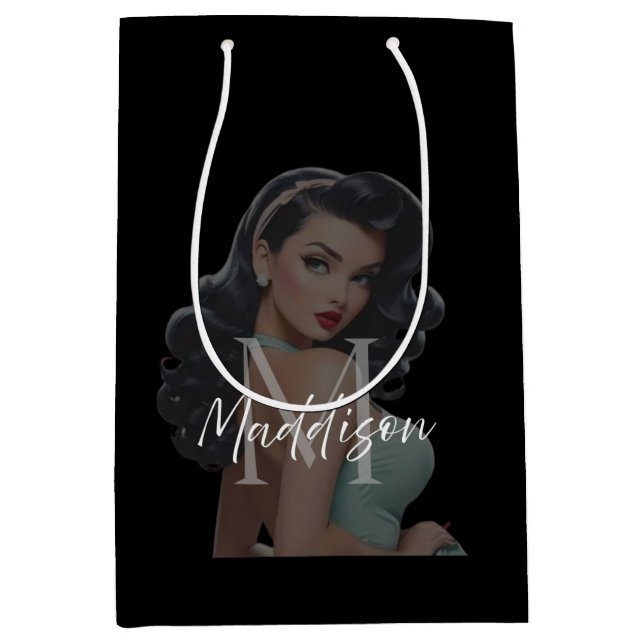 Anpassningsbar Gift Bag | Luxurious Bröllop NZ (Framsidan)