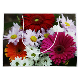 Anpassningsbar Gift Bag - stor, blank sommarblomma