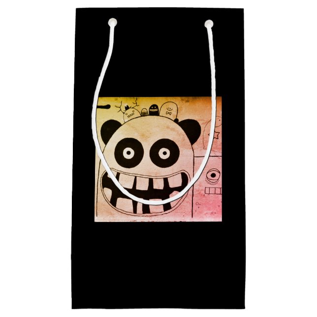 Anpassningsbar Gift-fack - liten, blank LYCKLIG-MO (Framsidan)