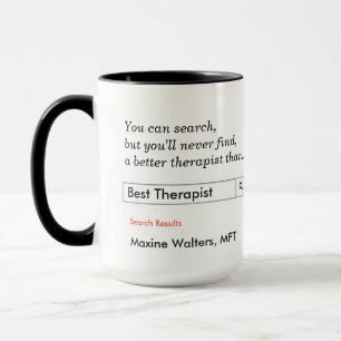 Anpassningsbar Gift for Therapist Mugg