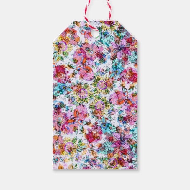 Anpassningsbar Gift Märkre LYCKLIG SEED WRAPPPELAR Presentetikett (Framsidan)