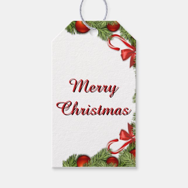 Anpassningsbar Gift-Märkre Presentetikett (Framsidan)