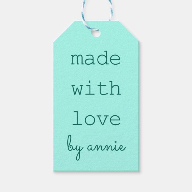 Anpassningsbar Gift-Märkre Presentetikett (Framsidan)