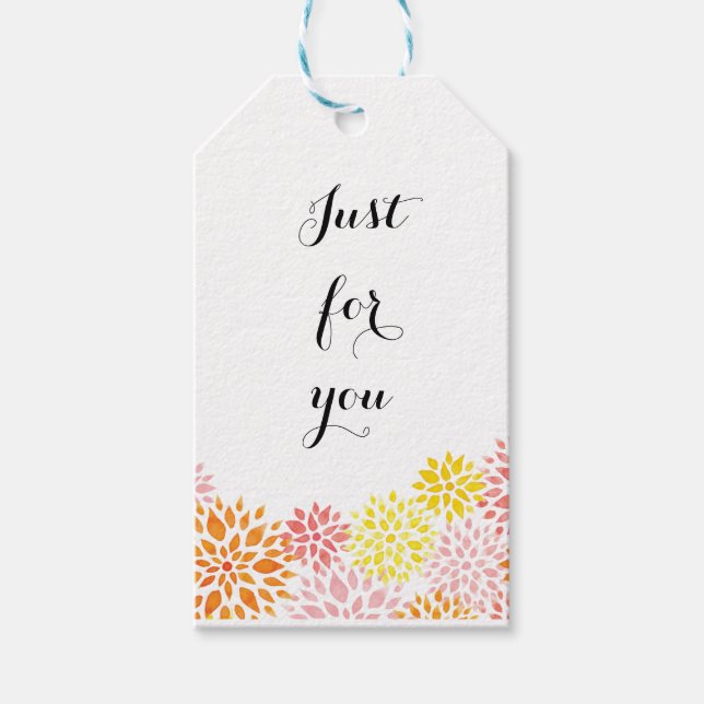 Anpassningsbar Gift-Märkre Presentetikett (Framsidan)