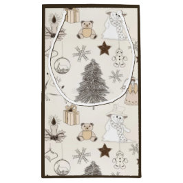 Anpassningsbar Gift-säck - liten, blank