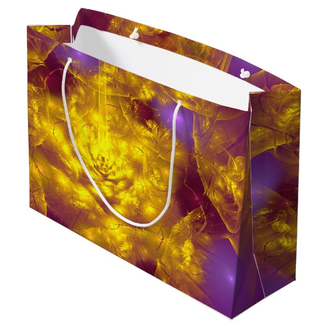 Anpassningsbar Gift-säck - stor, blank (Baksidan Vinklad)