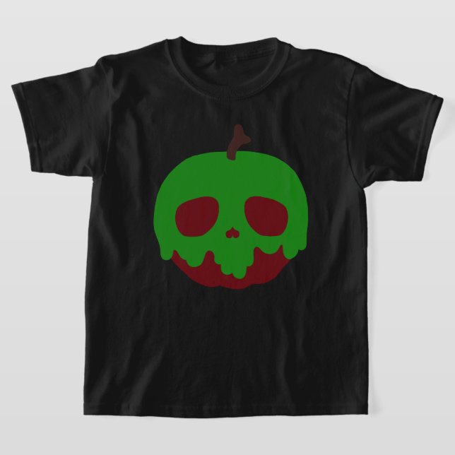 Anpassningsbar Giftigt Äpple T Shirt (Laydown)