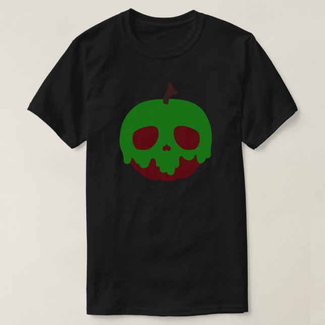 Anpassningsbar Giftigt Äpple T Shirt (Design framsida)