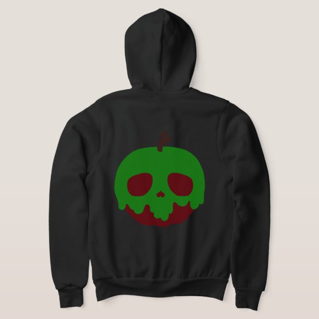 Anpassningsbar Giftigt Äpple T Shirt (Laydown Baksida)
