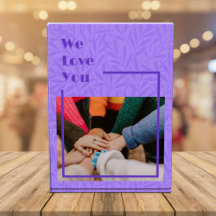 Anpassningsbar Gifts for Friends Flytta Away Viole