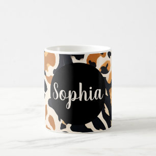 Anpassningsbar Girafftryck Kaffemugg
