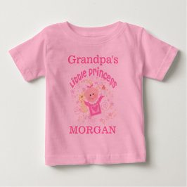 Anpassningsbar Girl "Little Princess" Baby Tutu Bo T Shirt