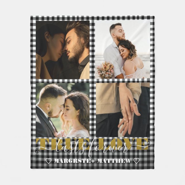 Anpassningsbar Girlkompis Gift för födelsedagen Fleecefilt (Framsidan)