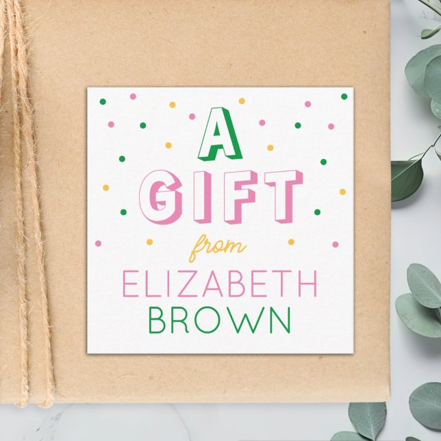 Anpassningsbar Girls preppy A Gift från Tilläggskort (Skapare uppladdad)
