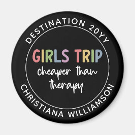 Anpassningsbar Girls Resa är billigare än Therapy  Magnet