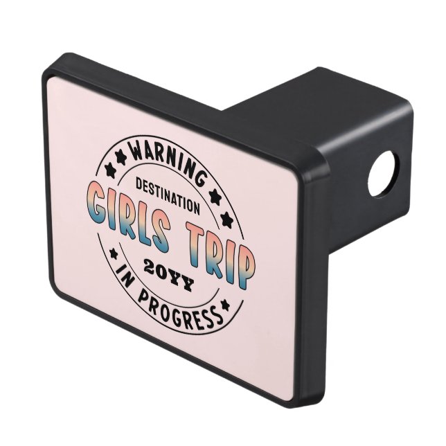 Anpassningsbar Girls Resa i Progress Gradient Funn Dragkroksskydd (Topp Höger)