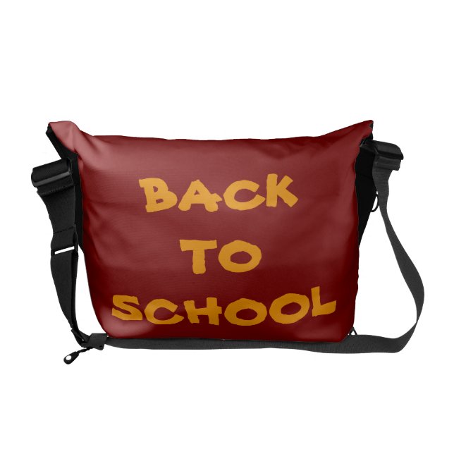 Anpassningsbar gjorde Rickshaw Zero Messenger bag (Baksidan)