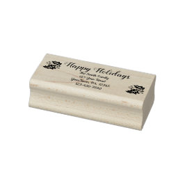 Anpassningsbar Glad helg Rubber Frimärke Stämpel