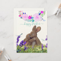 Anpassningsbar Glad påsk Shabby chic Boho Stil Lar