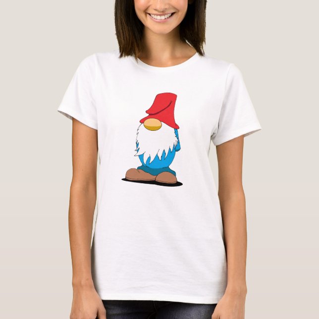 Anpassningsbar Gnome T-shirt (Framsida)
