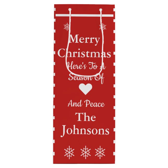 Anpassningsbar God jul Gift-blogg (Framsidan)