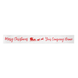 Anpassningsbar God jul Satin Ribbon