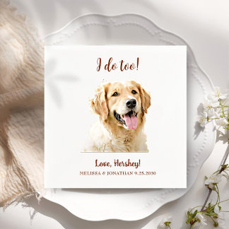 Anpassningsbar Golden Retriever Hund I gör jag ock Pappersservett