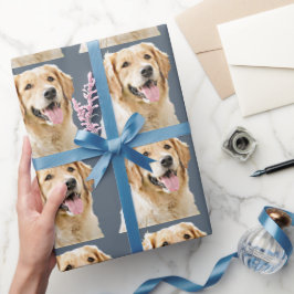 Anpassningsbar Golden Retriever Hund Personlig Rit Presentpapper