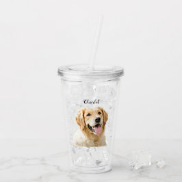 Anpassningsbar Golden Retriever Hund Personlig Rit Take Away Mugg