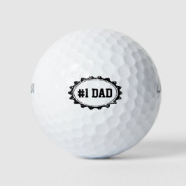 Anpassningsbar golf bollar för nr 1 PAPPA