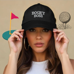 Anpassningsbar Golf Chef Gift for Players Broderad Keps