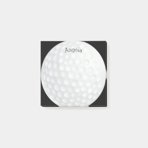 anpassningsbar golf-design för boll post-it block
