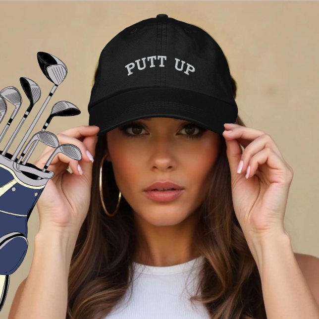 Anpassningsbar Golf Gift för spelare som Kärlek sk Broderad Keps (Skapare uppladdad)