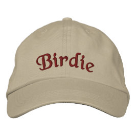 Anpassningsbar Golf Hat - Personlig Embroied Birdi Broderad Keps
