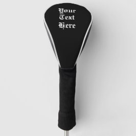 Anpassningsbar Golf Head Cover