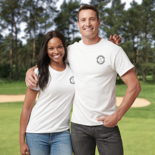 Anpassningsbar Golf Klubb Namn Classic Personlig T Shirt