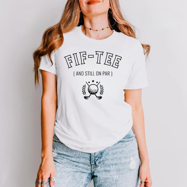 Anpassningsbar Golfing Gift 50:e 60:e 70:e födelse T Shirt (Skapare uppladdad)