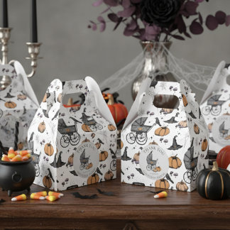 Anpassningsbar Goth Victorian Baby Carriage Hallow Presentaskar